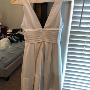 Prom girl white dress size 2